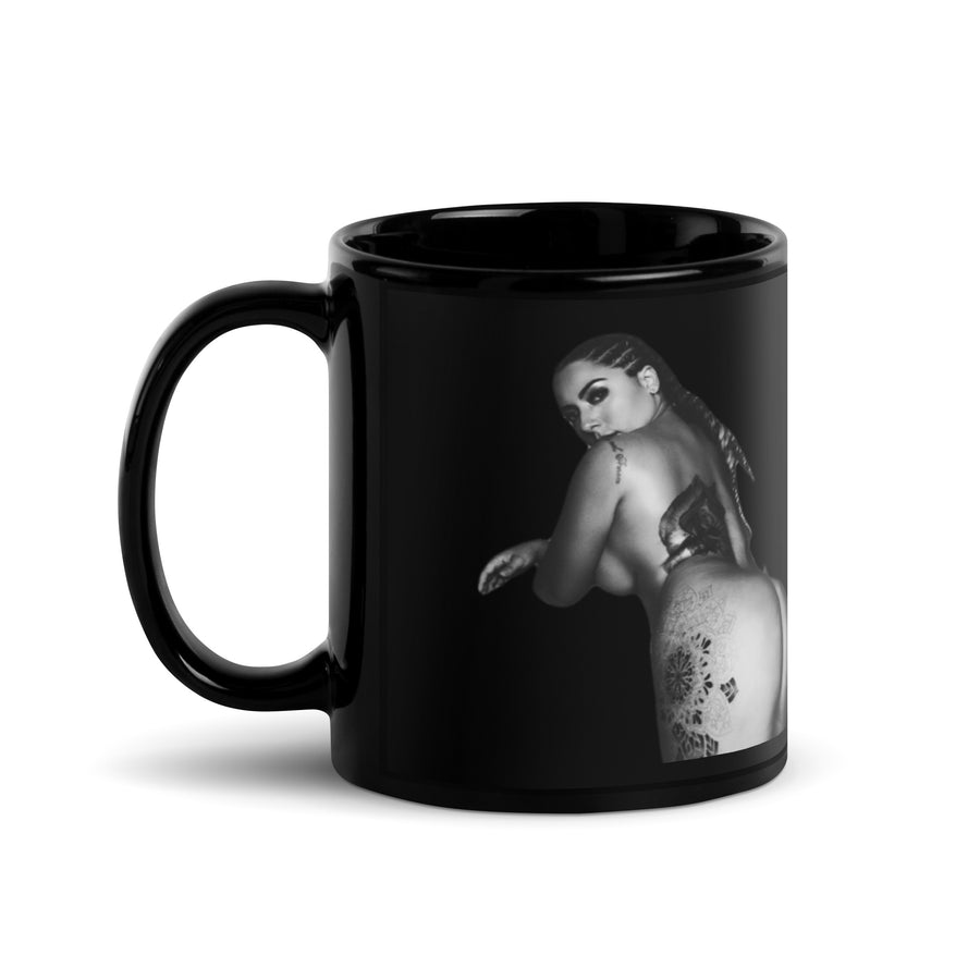 Black Glossy Mug