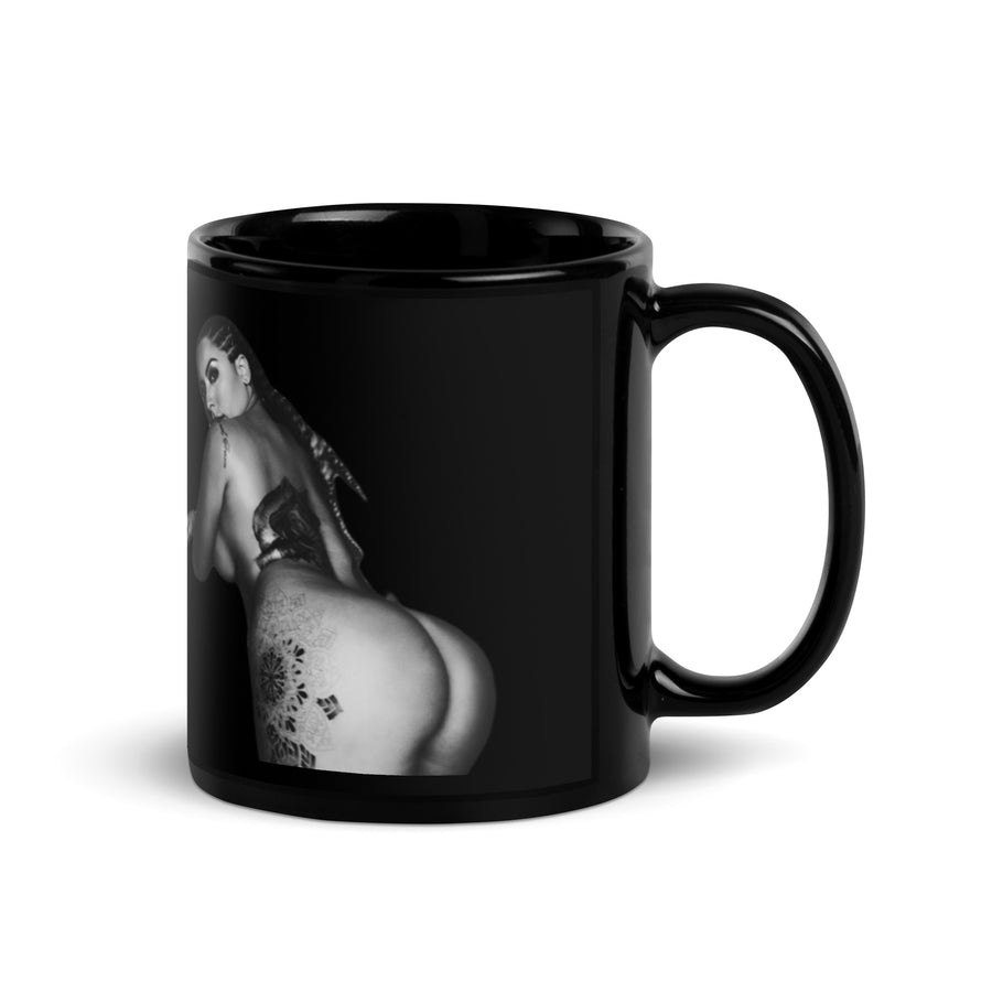 Black Glossy Mug